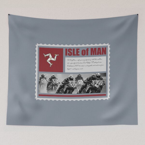 Item preview, Isle of Man TT Stamp Design designed and sold by KiwiRider.