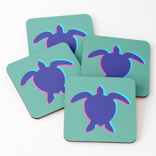 Item preview, Water Turtle Cool Decorative Design Colors Pattern Beautiful designed and sold by shirt-o-mat.