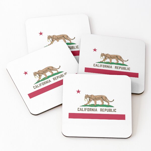 Item preview, California Cougar Flag - We Tread Where We Want designed and sold by SubBass49.