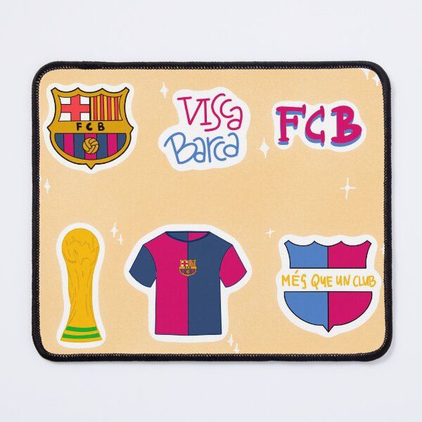 Item preview, Barcelona FC Sticker Design designed and sold by MeowByte.