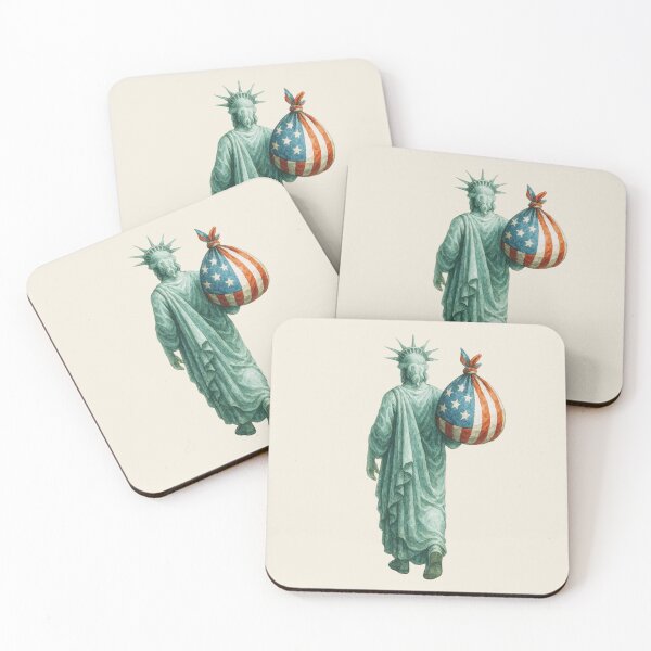 Item preview, Statue of Liberty leaving  designed and sold by FatBirdie.