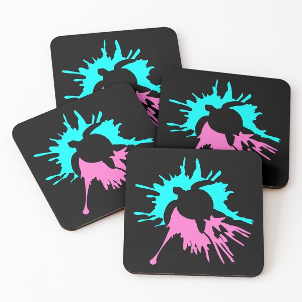Item preview, Water Turtle Slime Ink Stain Color Graffiti Drop Spray designed and sold by shirt-o-mat.