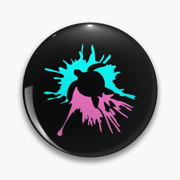 Item preview, Water Turtle Slime Ink Stain Color Graffiti Drop Spray designed and sold by shirt-o-mat.
