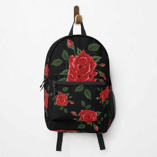 Item preview, Red roses bouquet pattern designed and sold by crevettedesign.