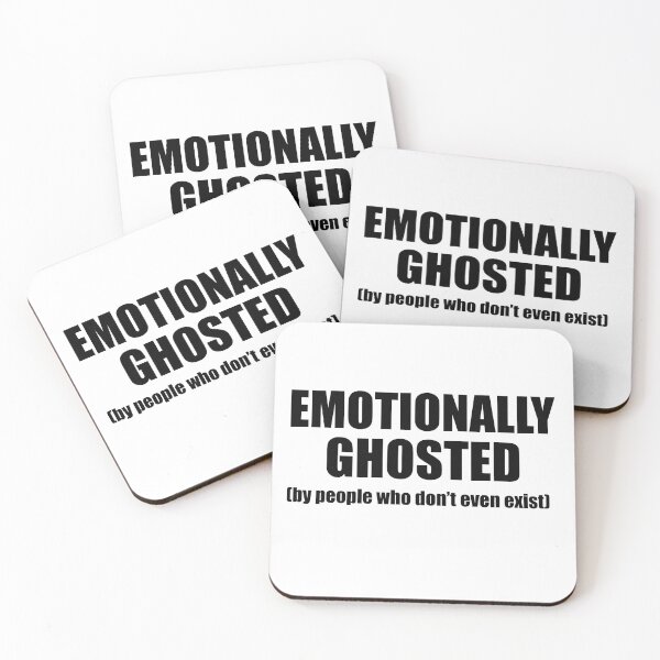 Item preview, Emotionally Ghosted | Existential Humor Tee) designed and sold by TinyWinsStudio.