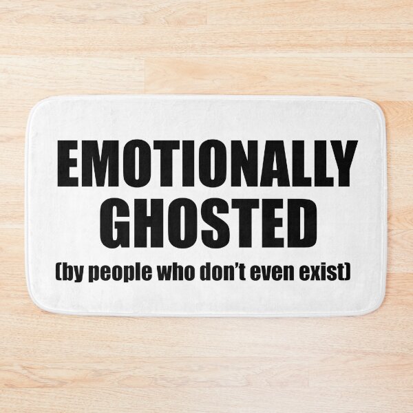 Item preview, Emotionally Ghosted | Existential Humor Tee) designed and sold by TinyWinsStudio.