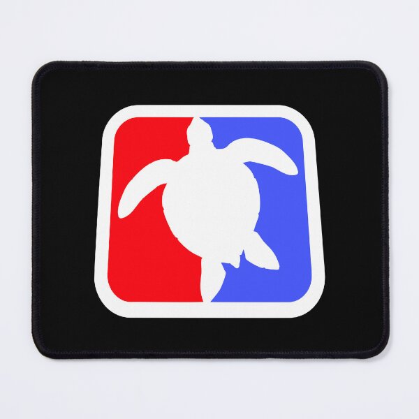Item preview, Water Turtle Red Blue Sport Logo Symbol Cool Design designed and sold by shirt-o-mat.