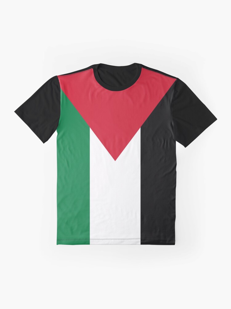 Thumbnail 4 of 5, Graphic T-Shirt, State of Palestine (Dawlat Filasṭīn)-2 designed and sold by truthtopower.