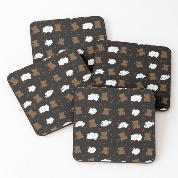 Item preview, Cute Bear and Cloud Pattern  designed and sold by MeowByte.