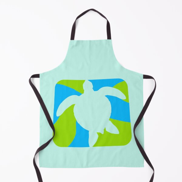 Item preview, Water Turtle Green Blue Logo Symbol Cool Design designed and sold by shirt-o-mat.