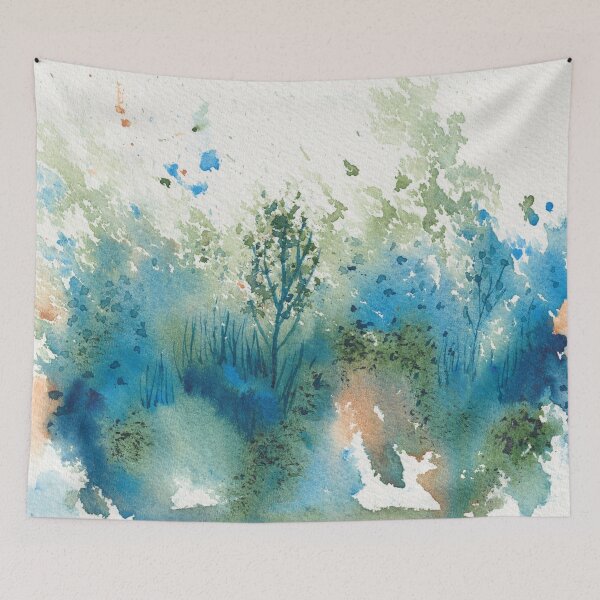 Item preview, Spontaneous Landscape The Secret Glens designed and sold by The Elderberry Blossom.