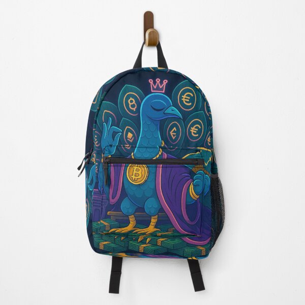 Item preview, Euro Majesty: Crypto Peacock Reigns designed and sold by MarinaBlackArt.