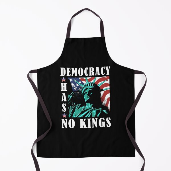 Item preview, Democracy Has No Kings Statue of Liberty 4th of July Anti Facism Anti Trump designed and sold by Dmetalx Art Apparel.