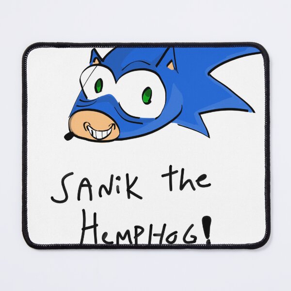 Item preview, Sanik the hemphog!!!! designed and sold by Crunchydesigns.