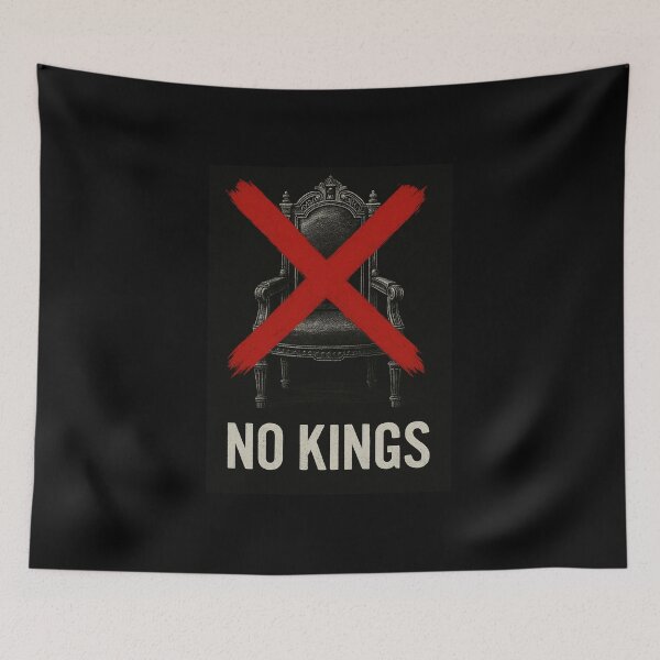 Item preview, no kings no oligarchs designed and sold by TEEJAMBOREE.