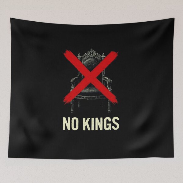 Item preview, no kings no oligarchs designed and sold by TEEJAMBOREE.