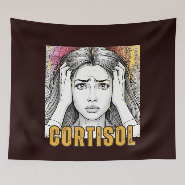 Item preview, Camisetas de cortisol designed and sold by IvanRdz2025.