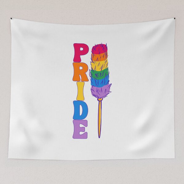Item preview, Pride feather duster designed and sold by BritishDelights.