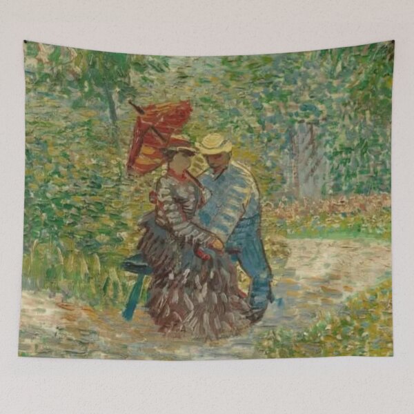 Item preview, Garden with Courting Couples  designed and sold by RickE.