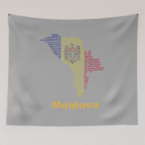 Item preview, Moldova Anthem Map and Flag – Cultural Roots and National Pride designed and sold by JR78.