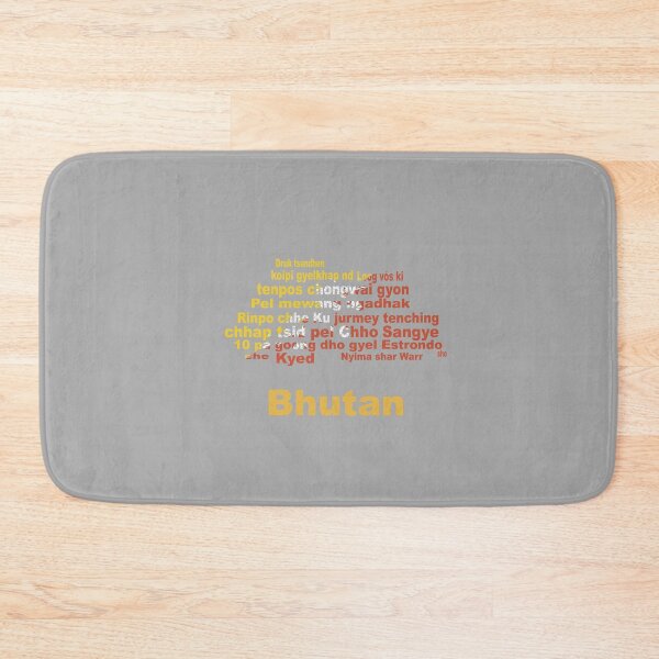Item preview, Bhutan Anthem Map and Flag – Himalayan Spirit and National Identity designed and sold by JR78.