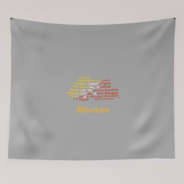 Item preview, Bhutan Anthem Map and Flag – Himalayan Spirit and National Identity designed and sold by JR78.