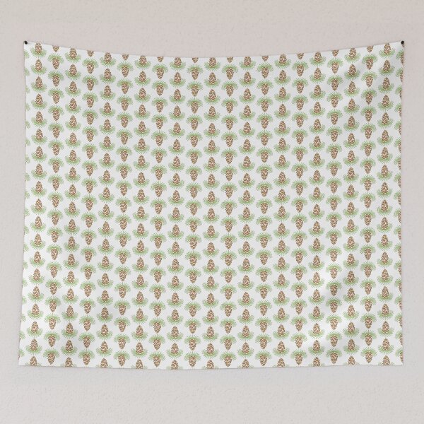 Item preview, November 14th Birth Flower Pine Pattern designed and sold by birthflower.