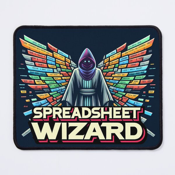 Item preview, Spreadsheet wizard, typography designed and sold by maxmaj.