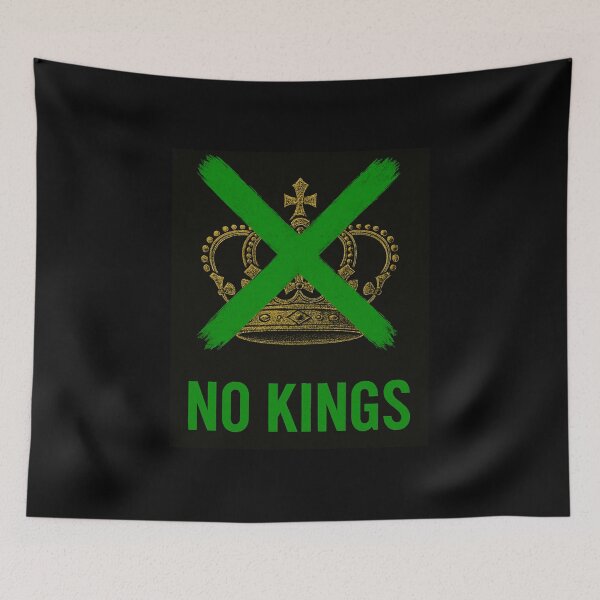 Item preview, no kings no oligarchs designed and sold by TEEJAMBOREE.