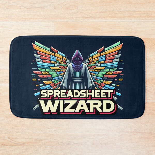 Item preview, Spreadsheet wizard, typography designed and sold by maxmaj.
