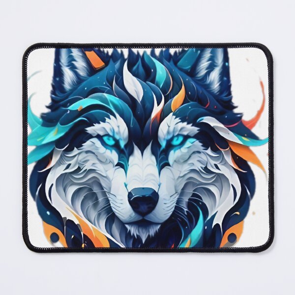 Item preview, Wolf abstract graphic designed and sold by SpiritofME.