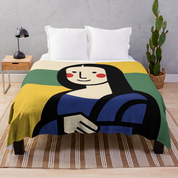 Aperçu de l'œuvre Mona Lisa in Bauhaus Style créée et vendue par Timegraf.