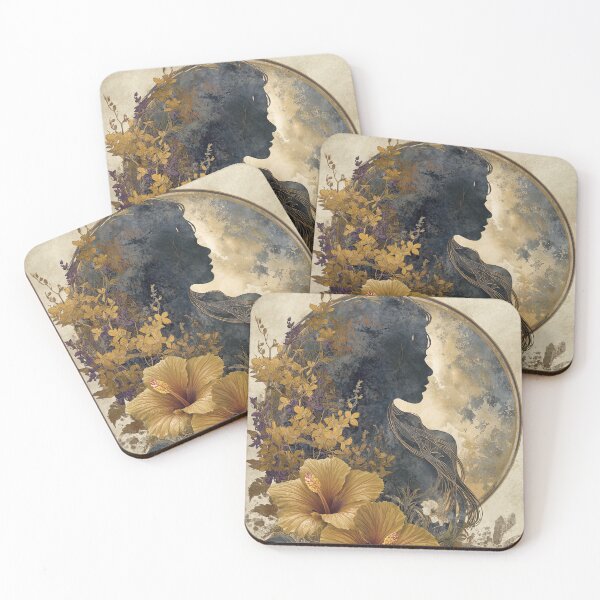Item preview, Hibiscus Silhouette designed and sold by bloorose.