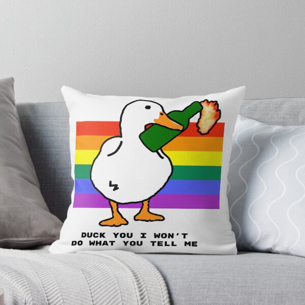 Item preview, duck you I won't do what you tell me + designed and sold by tibmo.