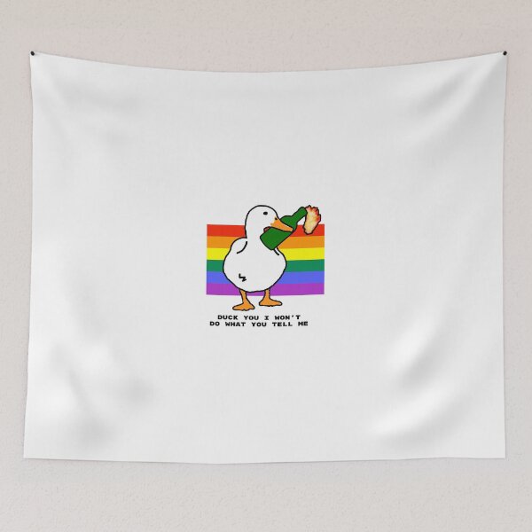 Item preview, duck you I won't do what you tell me + designed and sold by tibmo.