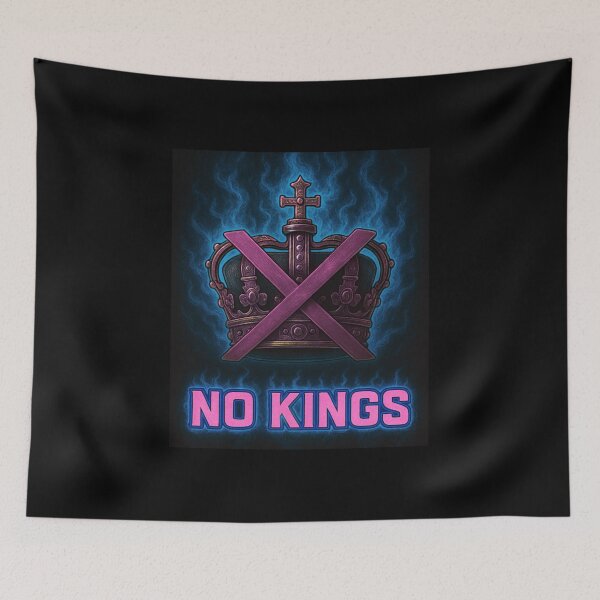 Item preview, no kings no oligarchs designed and sold by TEEJAMBOREE.