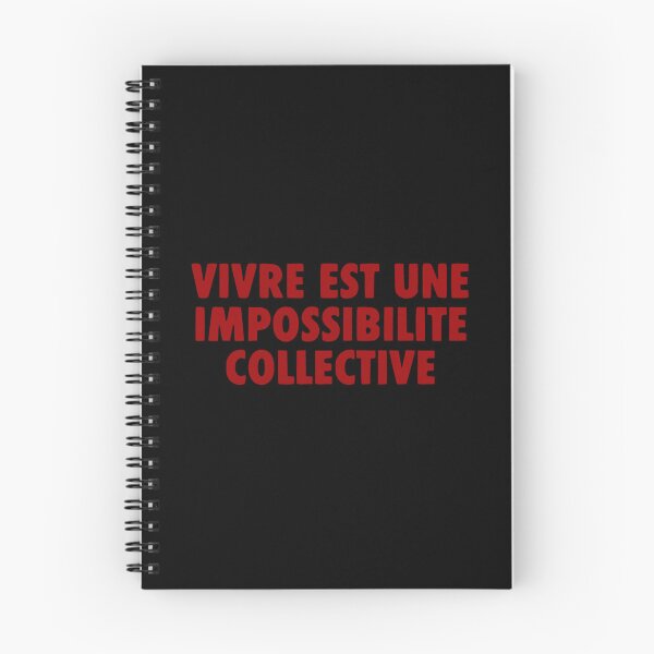 Item preview, VIVRE EST UNE IMPOSSIBILITÉ COLLECTIVE - Gaspar Noé designed and sold by destelloacido.