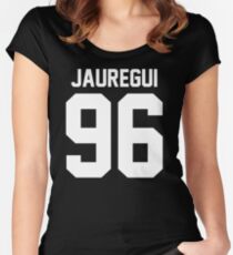 Camiseta entallada de cuello redondo #FIFTHHARMONY, Lauren Jauregui