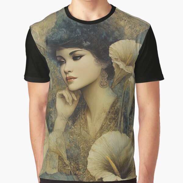 Item preview, Serene Bloom Portrait designed and sold by bloorose.