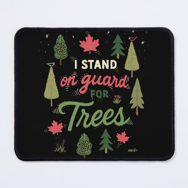 Item preview, Canada Day T-Shirt for Nature Lover Gift, I Stand on Guard for Trees Shirt for Tree Lover designed and sold by Pawsitive Pixel Studio.