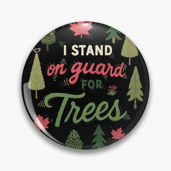 Item preview, Canada Day T-Shirt for Nature Lover Gift, I Stand on Guard for Trees Shirt for Tree Lover designed and sold by Pawsitive Pixel Studio.