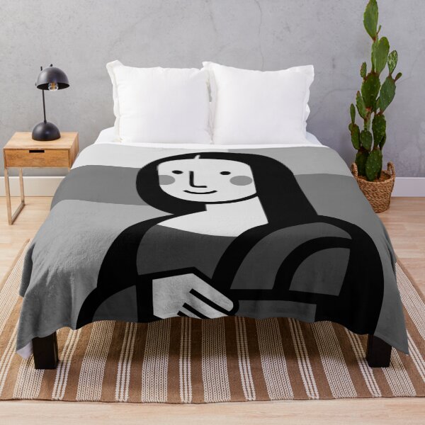 Aperçu de l'œuvre Mona Lisa in Bauhaus Style créée et vendue par Timegraf.