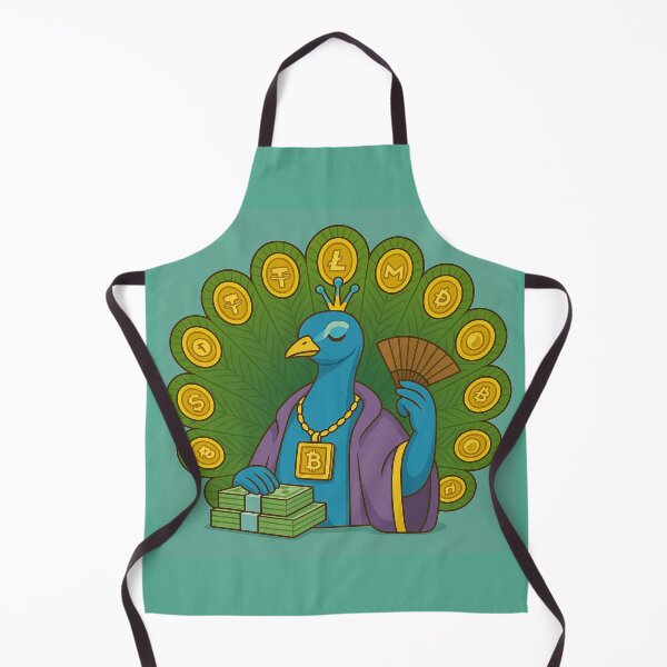 Item preview, Cash Confidence: The Crypto Peacock designed and sold by MarinaBlackArt.