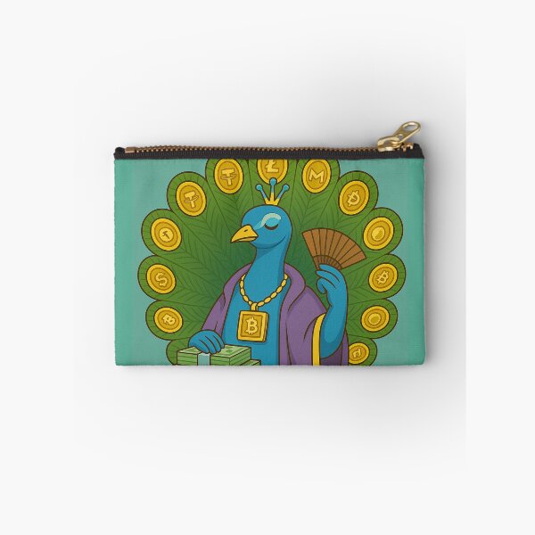 Item preview, Cash Confidence: The Crypto Peacock designed and sold by MarinaBlackArt.