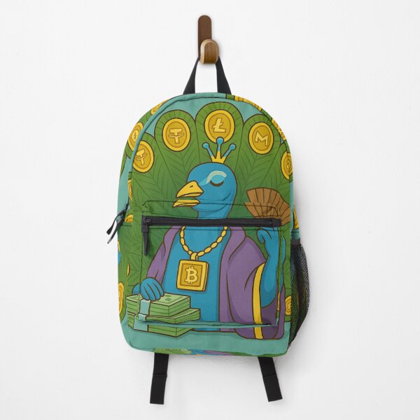 Item preview, Cash Confidence: The Crypto Peacock designed and sold by MarinaBlackArt.