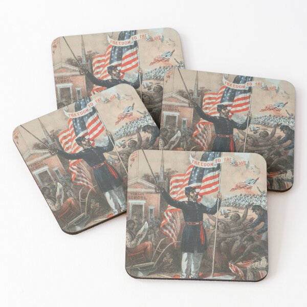 Item preview, Freedom to the Slave (1863) designed and sold by 19th Century in Color.