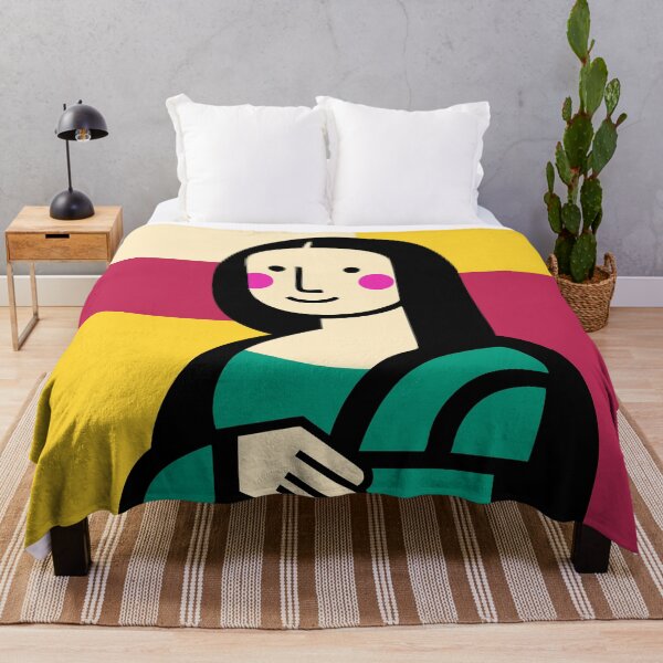 Aperçu de l'œuvre Mona Lisa in Bauhaus Style créée et vendue par Timegraf.
