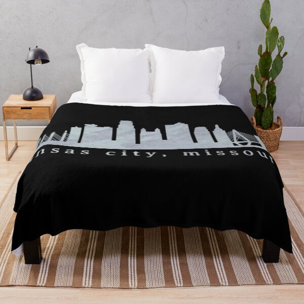 Item preview, Kansas City Skyline Watercolor Grunge - Bold 11 designed and sold by calliew1217.