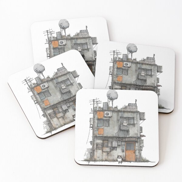 Item preview, Urban Guardian: The Cat of the Forgotten Building designed and sold by studio902.