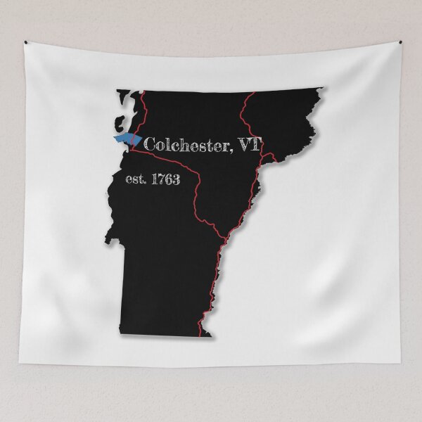 Item preview, Colchester, VT designed and sold by PhilbonianDezin.